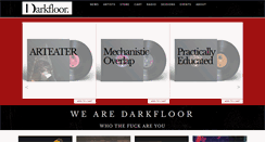Desktop Screenshot of darkfloor.co.uk